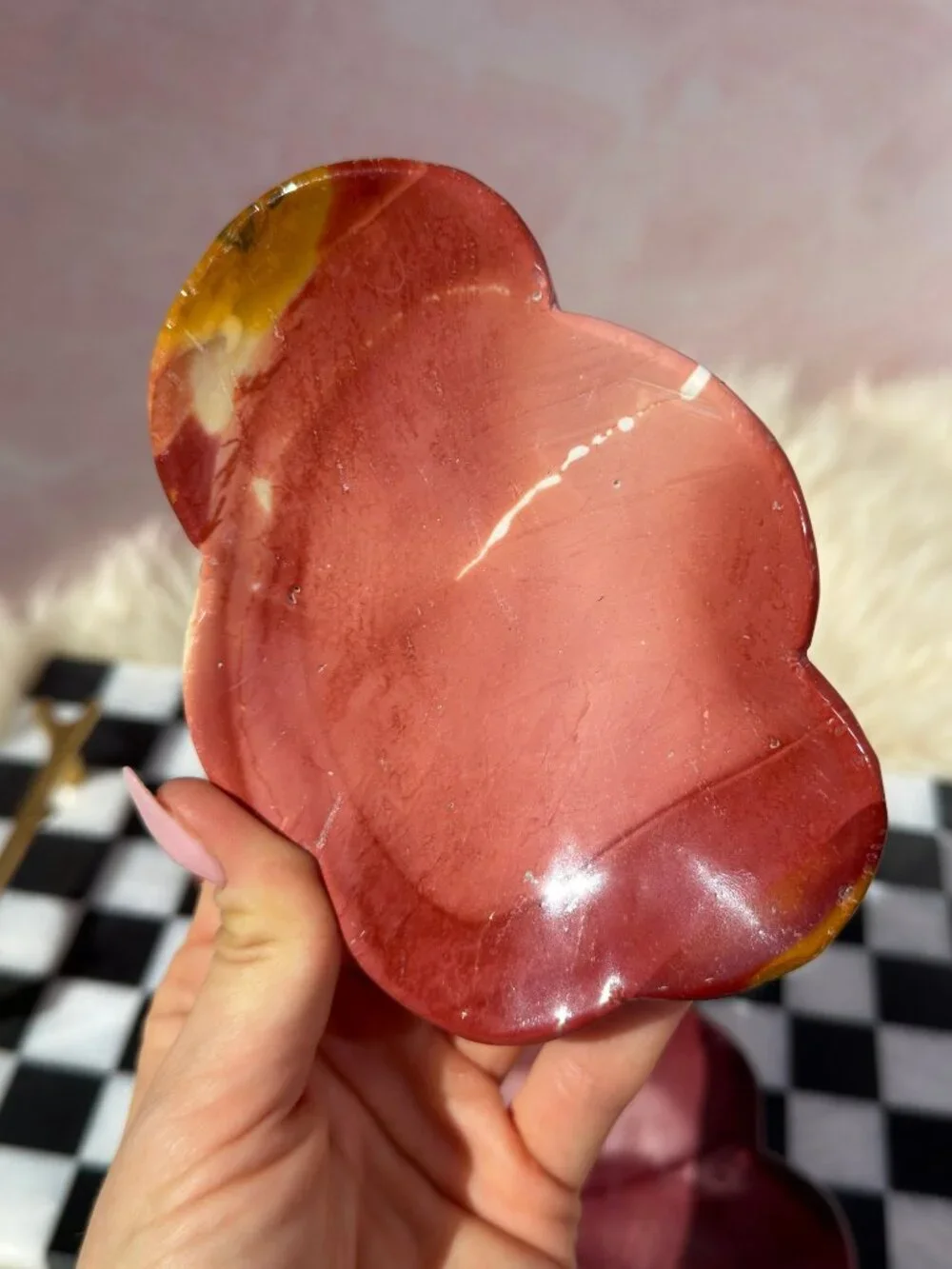 Mookite Cloud Dish Natural Australian Gemstone Bowl